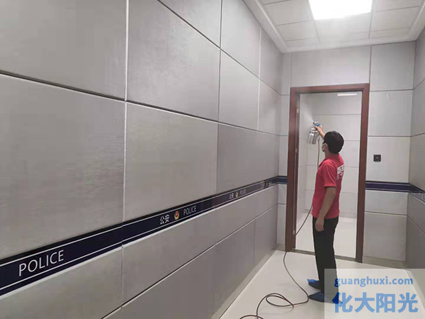 北京市公安分局工裝除甲醛
