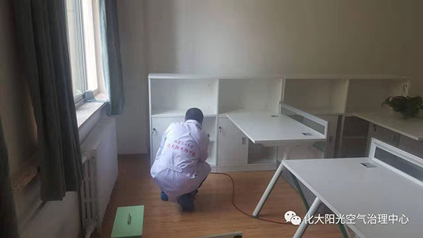 北京理工大學工裝除甲醛