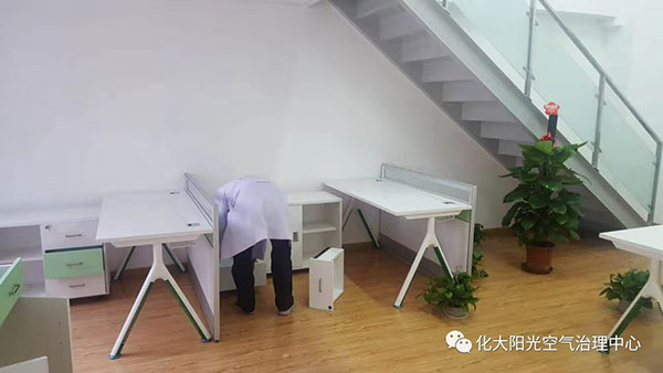北京理工大學工裝除甲醛