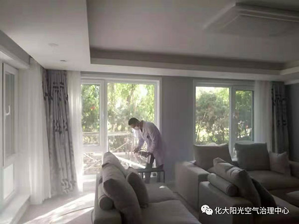 家庭新房裝修除甲醛案例