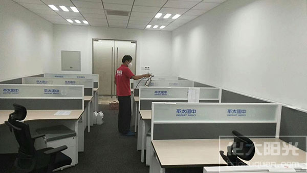 公司新裝修辦公室除甲醛