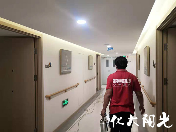 新裝修辦公室除甲醛