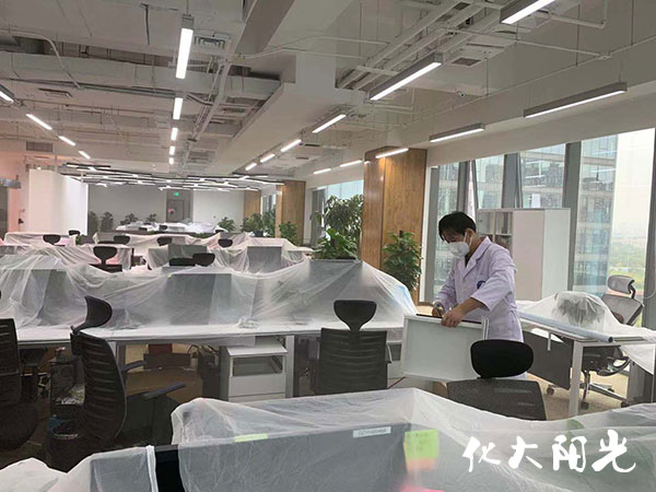 養(yǎng)樂多新裝修辦公區(qū)除甲醛