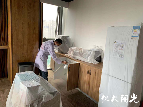 養(yǎng)樂多新裝修辦公區(qū)除甲醛