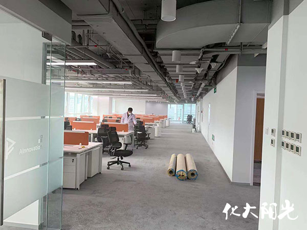 公司新裝修辦公室除甲醛