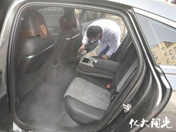 奧迪新車車內(nèi)除甲醛治理