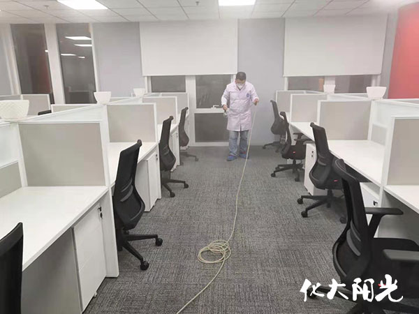 寫字樓新裝修辦公室除甲醛