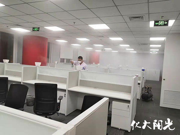 寫字樓新裝修辦公室除甲醛