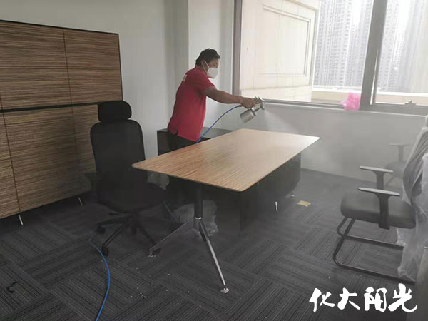 企業(yè)新裝修辦公室除甲醛