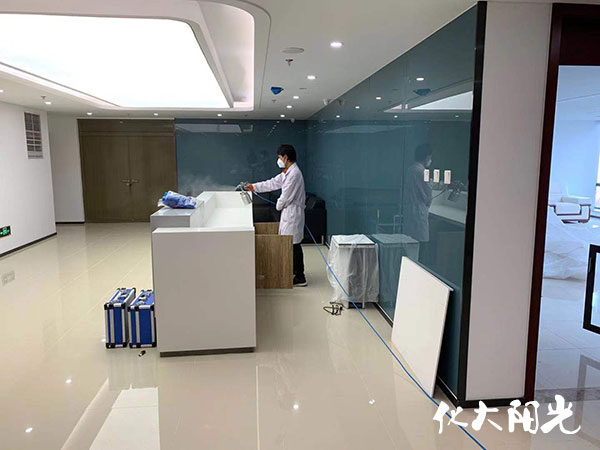 中檢報業(yè)新裝修辦公樓除甲醛