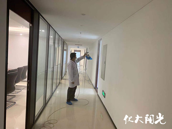 中檢報業(yè)新裝修辦公樓除甲醛