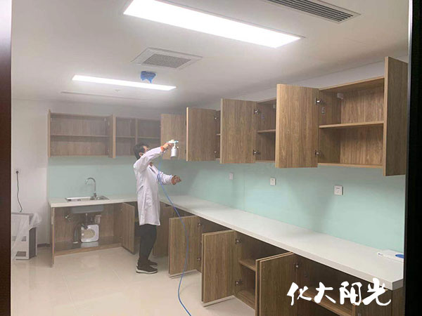 中檢報業(yè)新裝修辦公樓除甲醛
