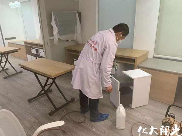 新辦公室除甲醛化大陽光