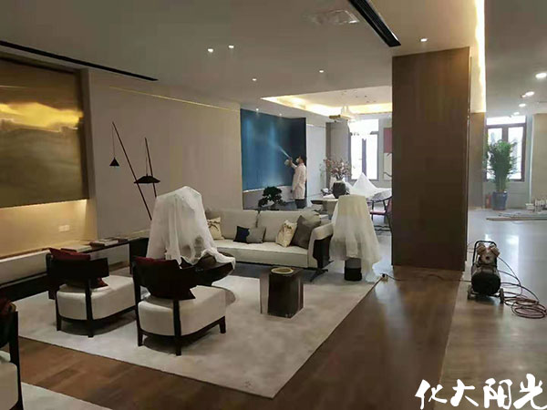 綠地控股售樓處除甲醛