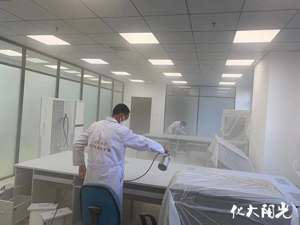 東花市街道新辦公室除甲醛
