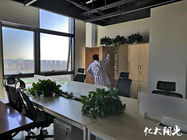 海聯(lián)金匯新辦公區(qū)除甲醛