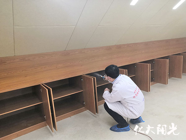 北京消防支隊(duì)除甲醛