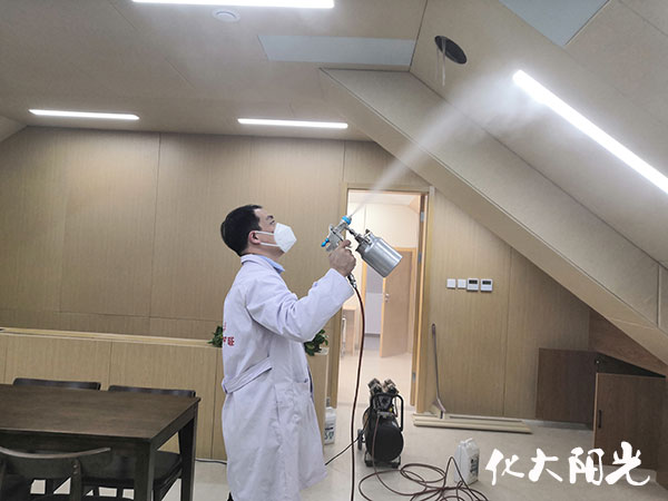 北京消防支隊(duì)除甲醛