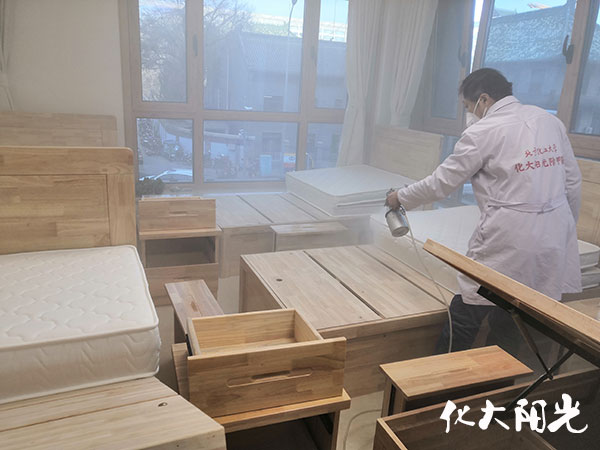 北京消防支隊(duì)除甲醛