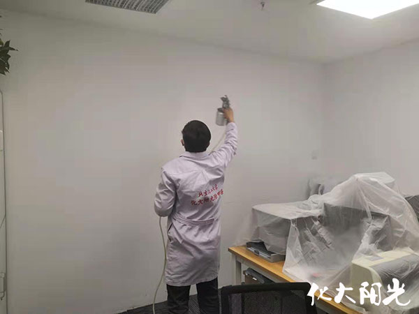 新裝修辦公區(qū)除甲醛