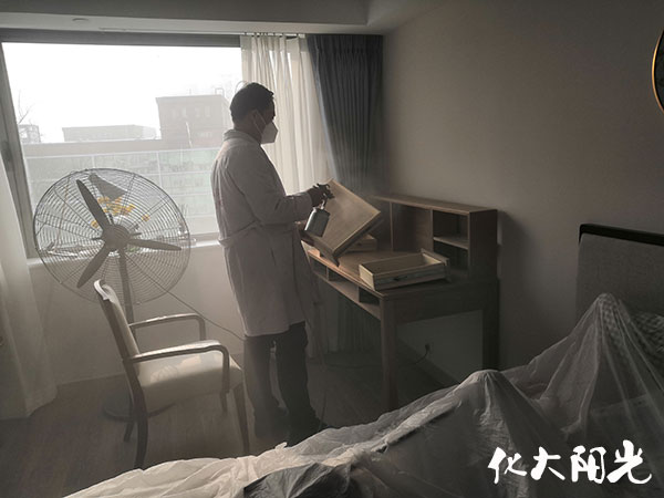 新辦公樓裝修除甲醛