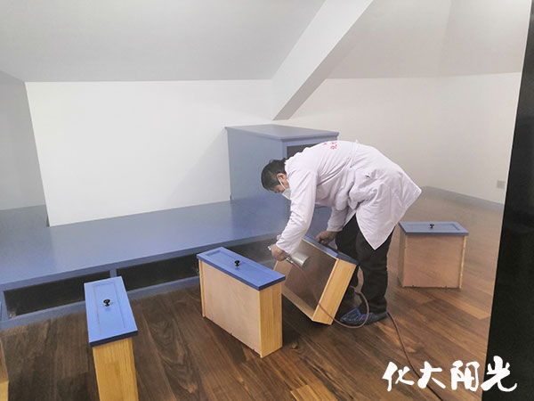 新裝修別墅室內除甲醛