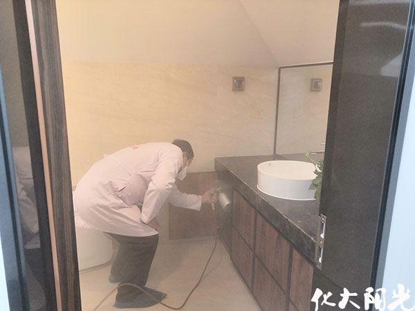 新裝修別墅室內除甲醛