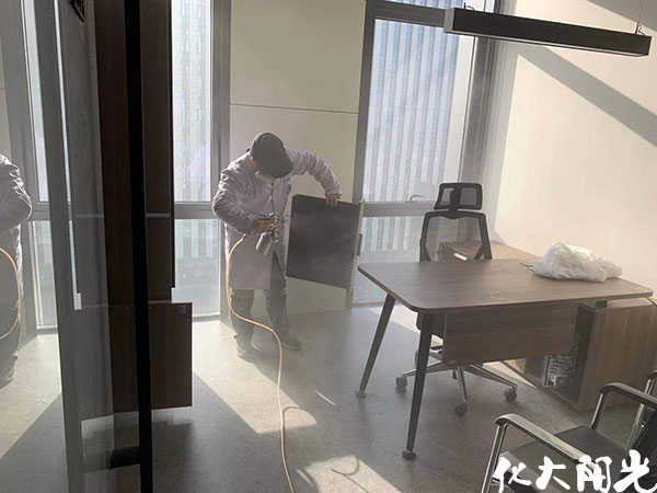 公司新裝修辦公室除甲醛