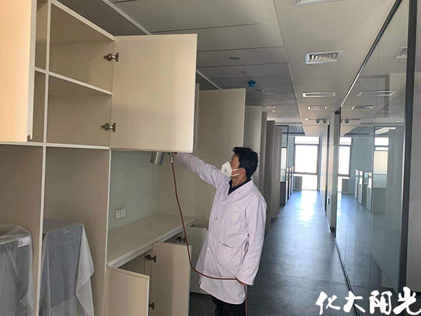 公司新裝修辦公室除甲醛