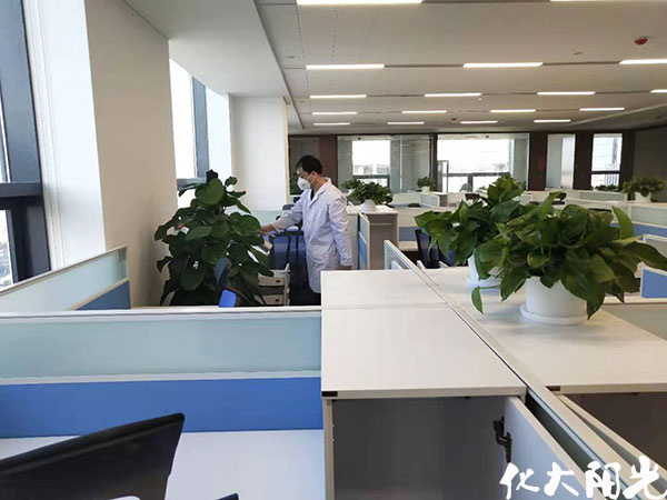 中華保險(xiǎn)除甲醛三期工程