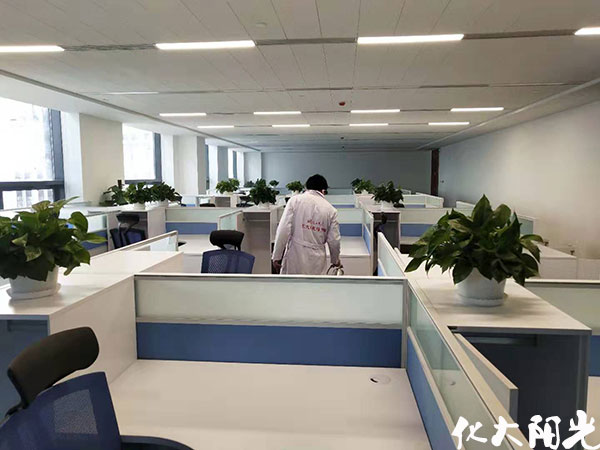 中華保險(xiǎn)除甲醛三期工程