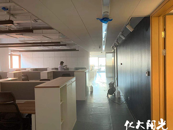 公司新裝修辦公室除甲醛