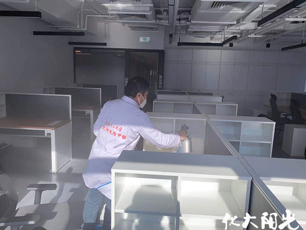 公司新裝修辦公室除甲醛