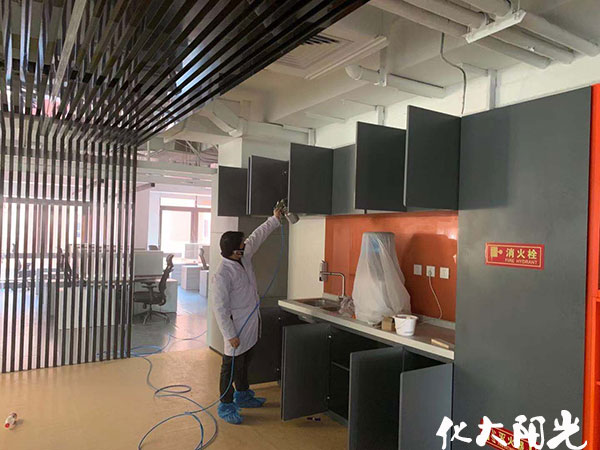 公司新裝修辦公室除甲醛