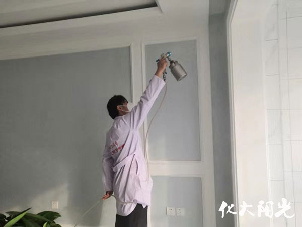 小區(qū)家庭住宅裝修除甲醛