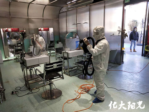 商場、超市、購物場所消毒殺菌