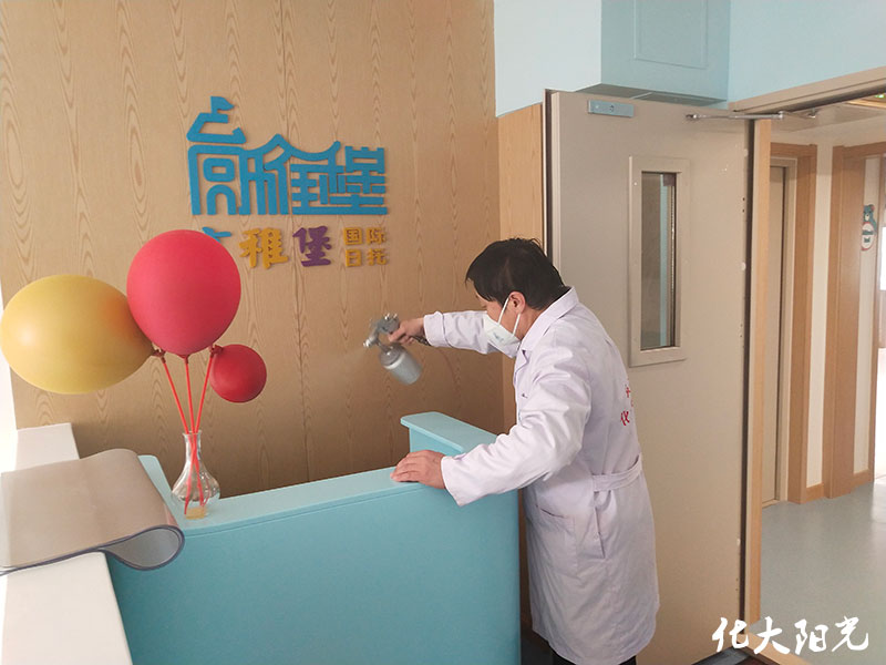 育稚堡新裝修幼兒園室內(nèi)除甲醛