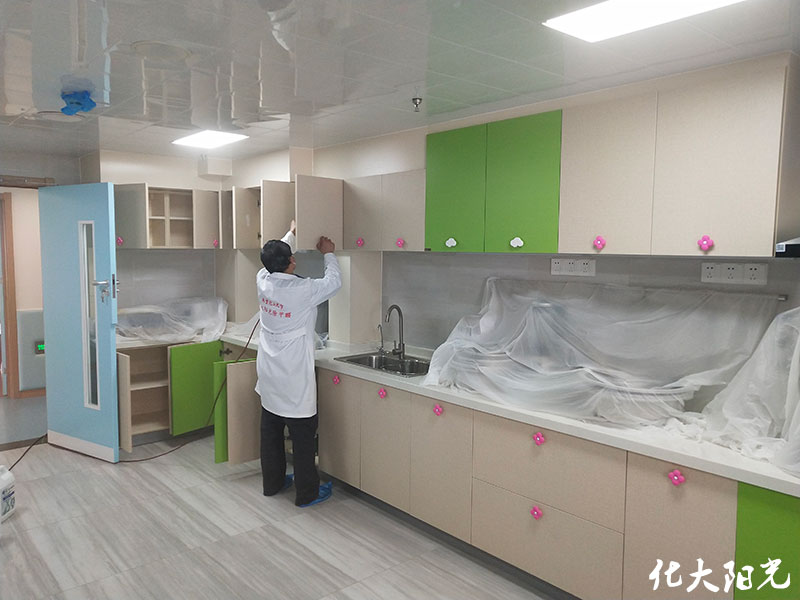 育稚堡新裝修幼兒園室內(nèi)除甲醛