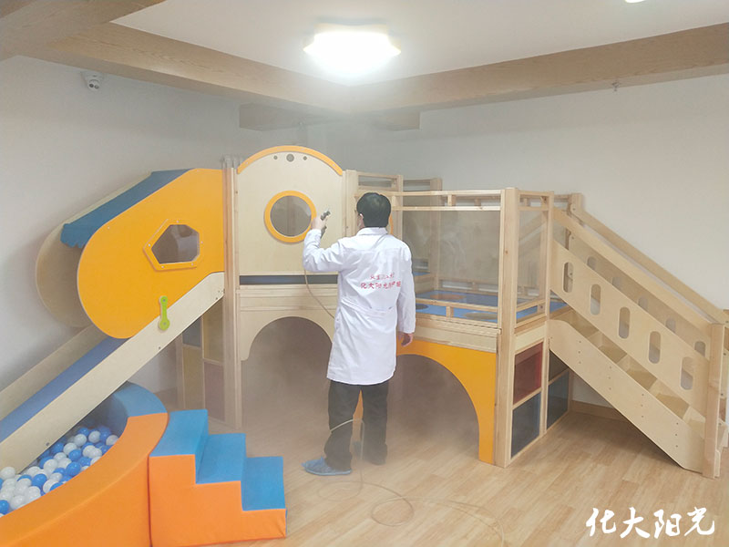 育稚堡新裝修幼兒園室內(nèi)除甲醛