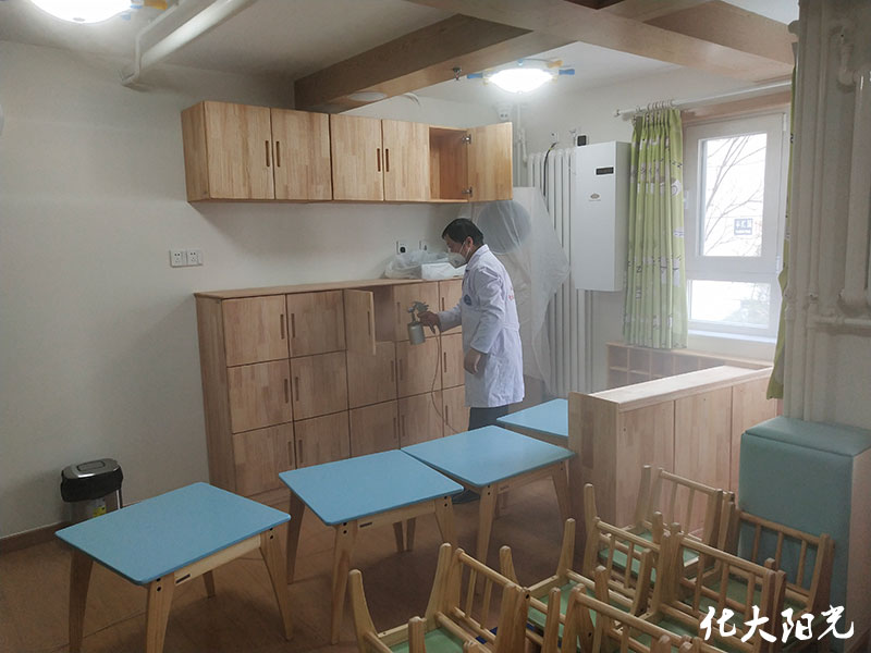 育稚堡新裝修幼兒園室內(nèi)除甲醛