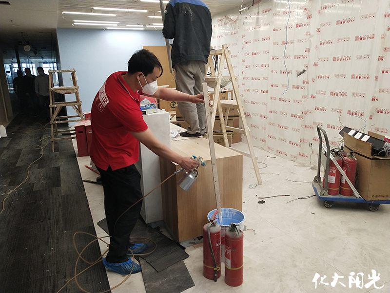 新辦公室除甲醛甲醛治理