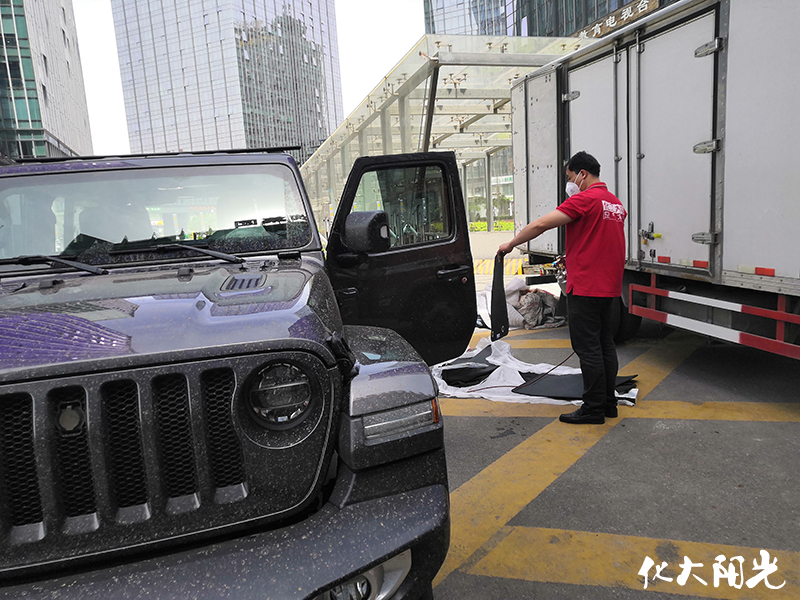牧馬人新車除甲醛