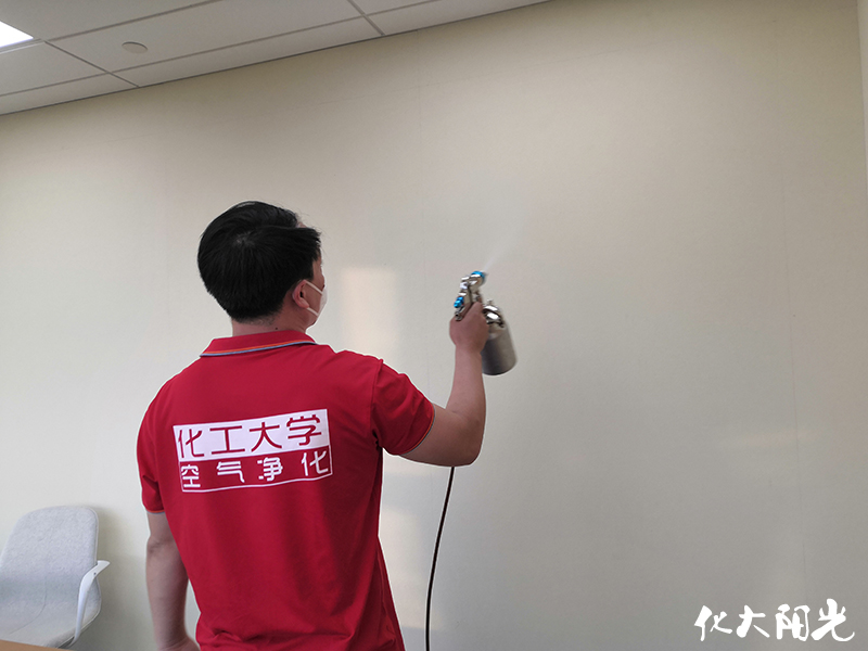 滴滴新辦公室除甲醛