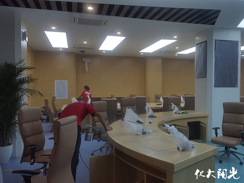 中國軍網(wǎng)辦公室除甲醛