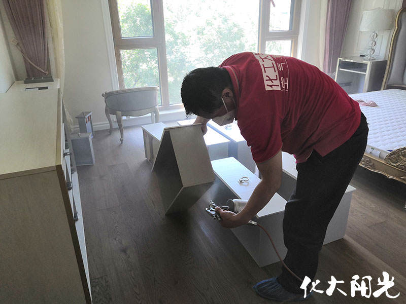 山水文園家庭新房除甲醛