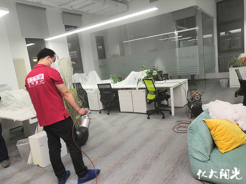 鋒創(chuàng)科技園辦公除甲醛