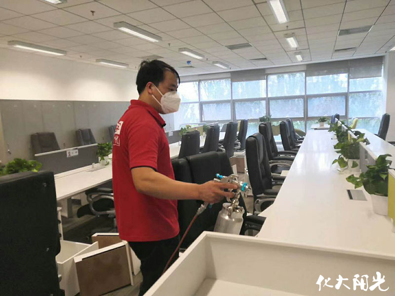 中國國電研究院辦公除甲醛
