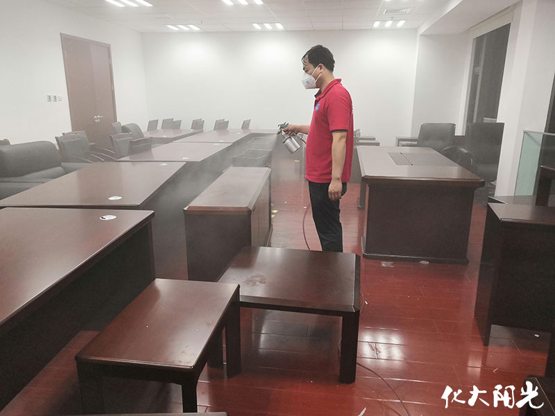 中國(guó)鐵建大廈辦公除甲醛