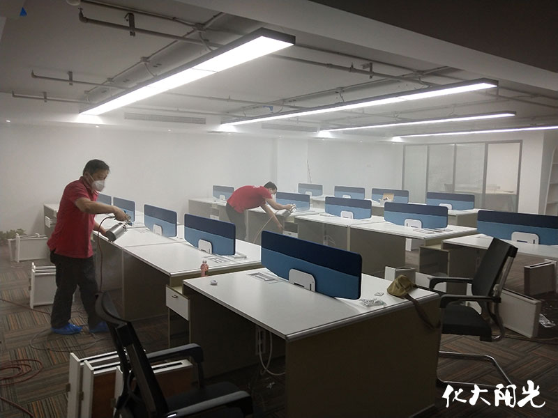 中檢報(bào)業(yè)辦公樓除甲醛