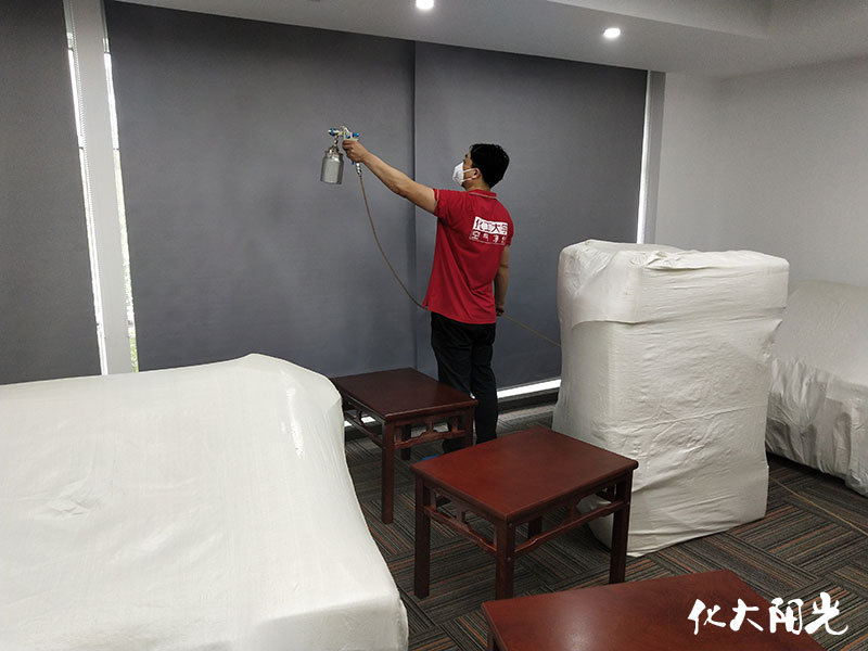 中檢報(bào)業(yè)辦公樓除甲醛